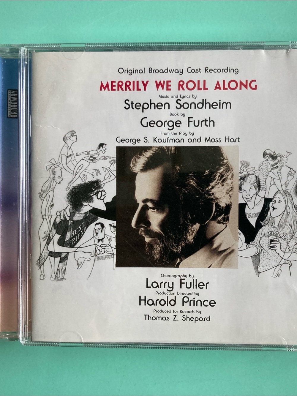 Stephen Sondheim’s Merrily We Roll Along original broadway cast CD Sony Label
